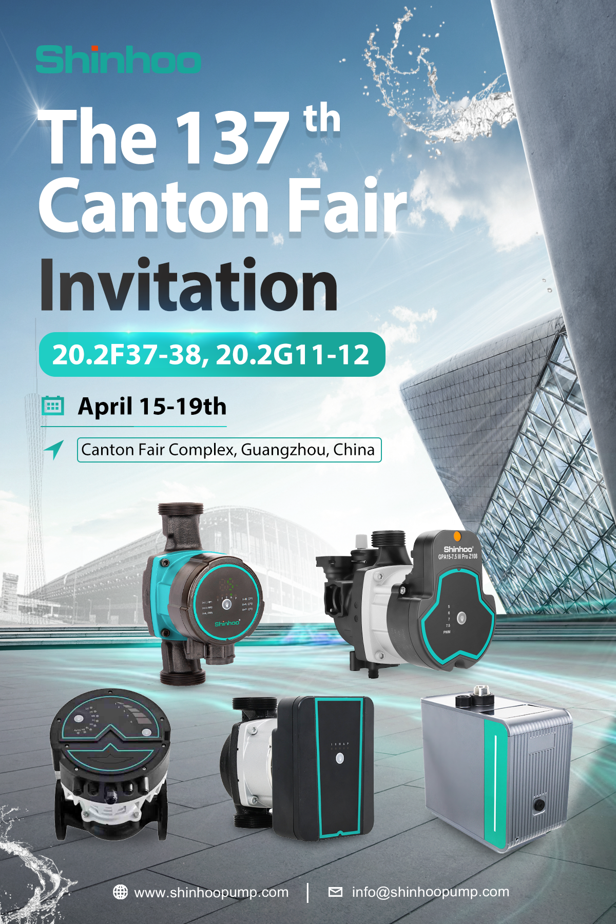 Shinhoo alla 137a Fiera di Canton