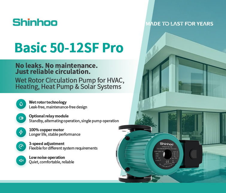 Perdite e manutenzione ti costano denaro? La Shinhoo Basic 50-12SF Pro di Anhui Shinhoo è la risposta