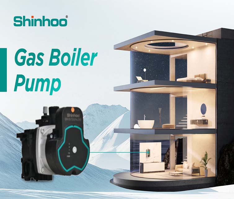 Améliorez votre système de chauffage avec les pompes pour chaudières à gaz Shinhoo !