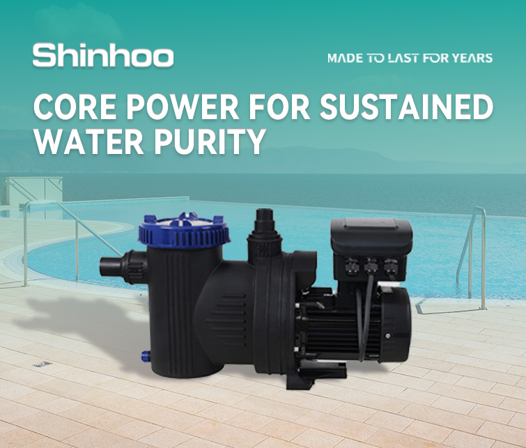 Potenza al cuore dell’acqua cristallina: la nuova generazione delle pompe per piscine Shinhoo