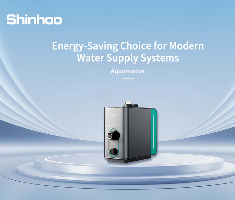 Shinhoo Aquamaster: Pompa di pressurizzazione intelligente IE5 a magneti permanenti con inverter per un’alimentazione idrica a pressione costante stabile