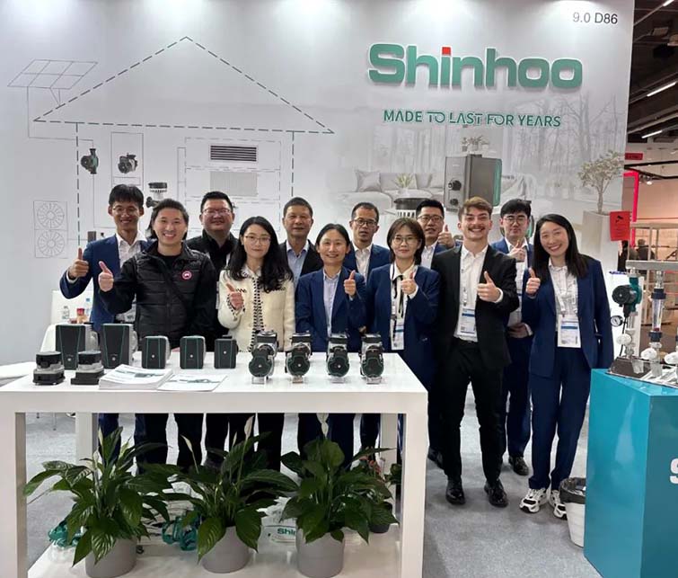 Shinhoo conclude la partecipazione alla ISH 2025 di Francoforte e inizia un nuovo viaggio europeo