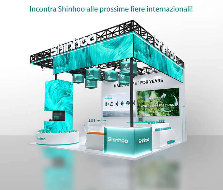 Incontra Shinhoo alle prossime fiere internazionali!