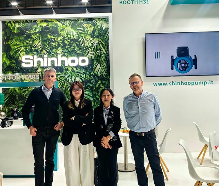 Shinhoo presenta nuove soluzioni di pompaggio a MCE 2026