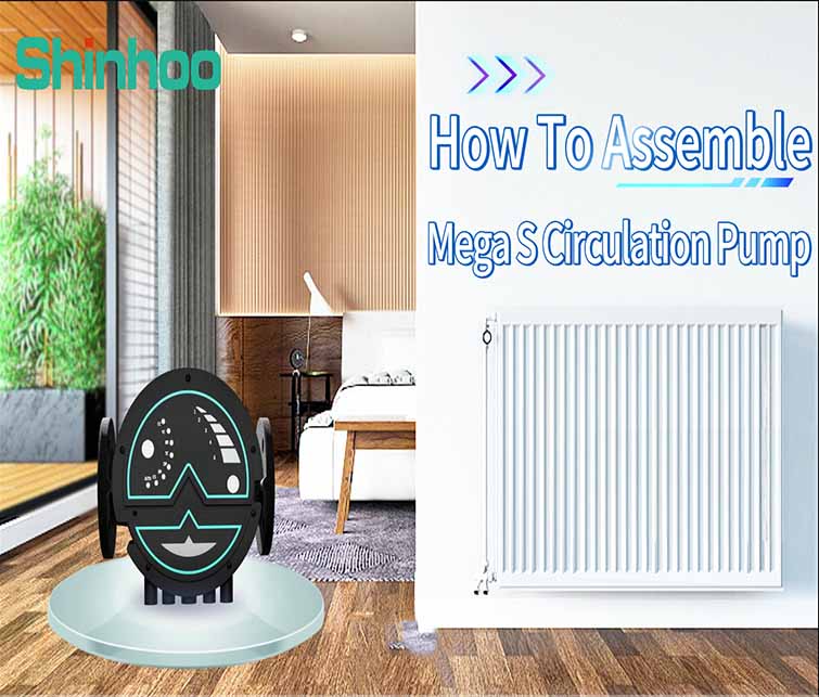 Come assemblare la pompa di circolazione Mega S