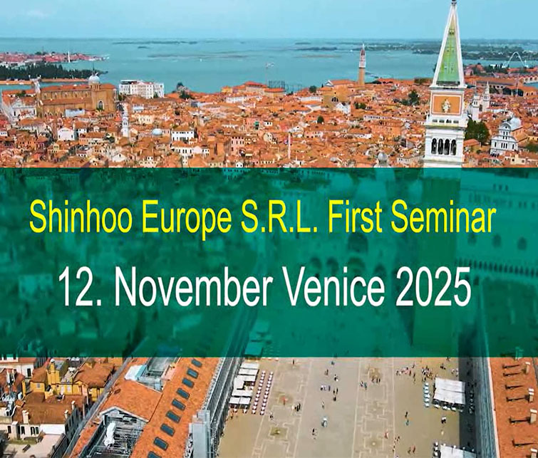 Shinhoo Europe S.R.L. tiene con successo il suo primo seminario strategico a Venezia