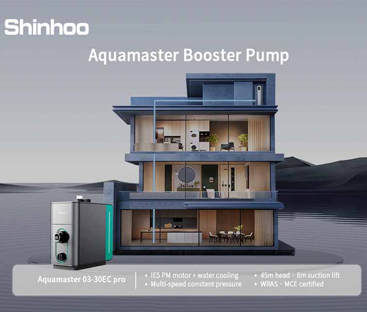 Aquamaster – Pompa di Pressurizzazione a Pressione Costante Ultra-Silenziosa